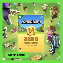 Minecraft Minecoin Pack 8800 Монет Java & Bedrock КЛЮЧ