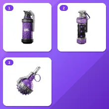 Arena Breakout: Infinite Twitch Drops (3 Items) — Twitch Tear Gas Skin + Twitch Flash
