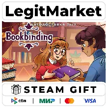 Bookbinding – Dark Cozy Sim / Steam AUTO / RU + WORLD