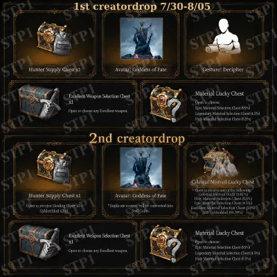 Mistfall Hunter 15 предметов Twitch Drop 1st + 2nd Creator Drop Jul + Aug 2026 - irongamers.ru