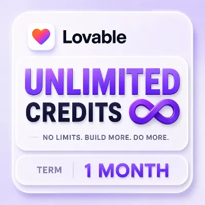 Lovable AI Pro и Business — Премиум-доступ на 1 месяц | Мгновенная выдача - irongamers.ru