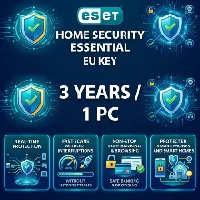 ESET Home Security Essential Key (3 Года / 1 ПК)
