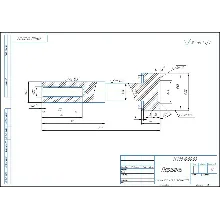 МЧ00.10.00.03 поршень - чертеж детали в программе Компас 3D
