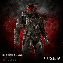 Уникальный скин HIDDEN BLADE ARMOR игра HALO CAMPAIGN EVOLVED