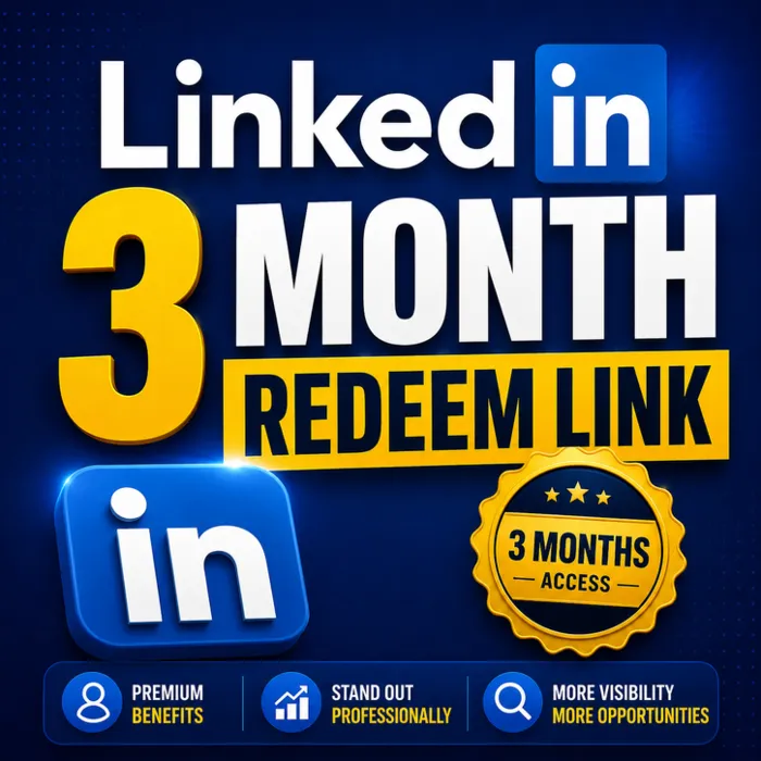 LinkedIn Premium на 3 месяца · Ссылка для активации · Автоматическая доставка
