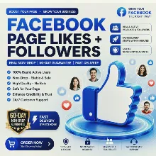 Facebook — Лайки и подписчики для страницы | Реальные, без списаний | Гарантия 60 дне