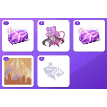 Marvel Rivals Twitch Drops (5 Items) — 100 CHRONO TOKEN MSF 3 + Daredevil MSF26 Spray