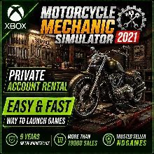 АРЕНДА Motorcycle Mechanic Simulator 2021 [Xbox One & Xbox Series] Личный Аккаунт