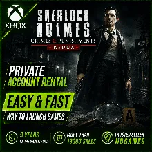 RENT Sherlock Holmes Crimes and Punishments Redux [Xbox One & Series] Private Account