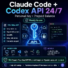 [АВТО 24/7] Дешевый Claude Code + Codex API | GPT-5.6 / Opus 5 / Sonnet 5