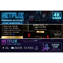 Аккаунт Netflix | Личный | 4K Premium | Только для Европы