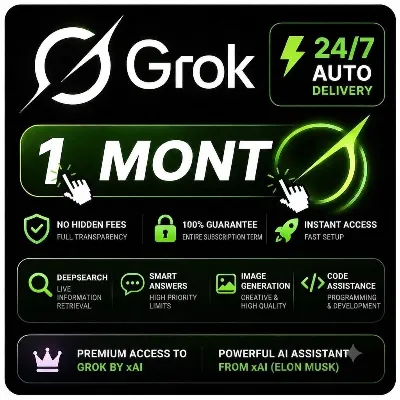 Grok 4.5 SuperGrok от xAI | Премиум-подписка | Мгновенный доступ - irongamers.ru