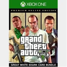 GRAND THEFT AUTO V AND CREAT WHITE SHARK CARD BUNDLE XBOX ONE КЛЮЧ TR ЛИЦЕНЗИЯ