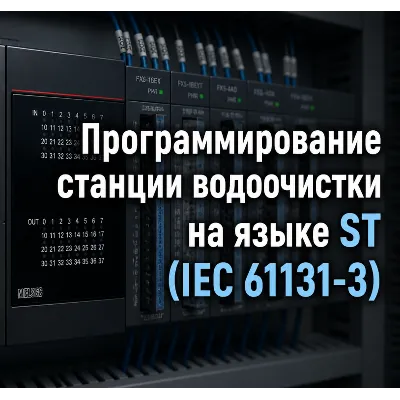Программирование станции водоочистки на языке ST (IEC 61131-3) - irongamers.ru