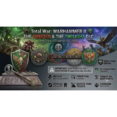 Total War: WARHAMMER II The Twisted & The Twilight DLC КЛЮЧ Steam | GLOBAL - irongamers.ru