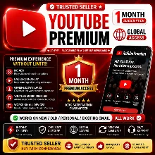 Подписка YouTube Premium на 1 месяц | Глобальная | Работает со старыми, новыми и личн