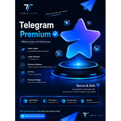 ⭐ Telegram Premium на 12 месяцев | Вход в аккаунт не требуется | Быстрая доставка