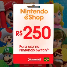 Подарочная карта Nintendo eShop Бразилия 250 BRL ключ | Автоматическая доставка 24/7