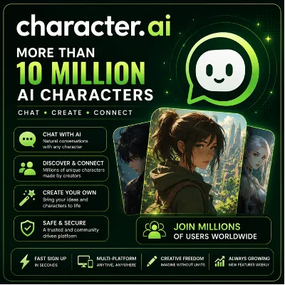 Character.AI C.ai+ | Чат с ИИ-персонажами | Подписка на 1 месяц | Приватный доступ | - irongamers.ru