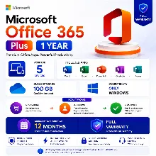 🛍️ Microsoft Office 365 Plus — 1 год | 5 устройств | 100 ГБ в OneDrive | Windows