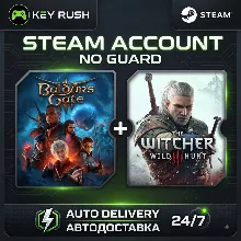 BALDUR'S GATE 3 Deluxe Edition [ВСЕ DLC] + Witcher 3: Wild Hunt | БЕЗ GUARD