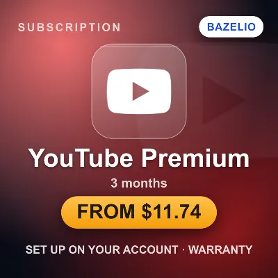YouTube Premium 3 Месяца • НА ЛЮБОЙ АККАУНТ • Без входа - irongamers.ru