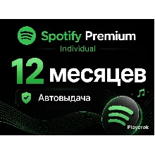 Spotify PREMIUM individual 12 месяцев