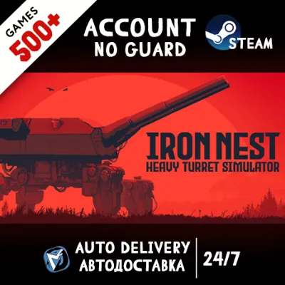 IRON NEST: Heavy Turret Simulator + 500 ИГР STEAM АККАУНТ - irongamers.ru