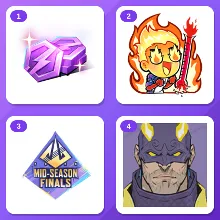 Marvel Rivals Twitch Drops (4 Items) — 100 CHRONO TOKEN MSF 1 + 「ON FIRE!」Emoji +2 mo