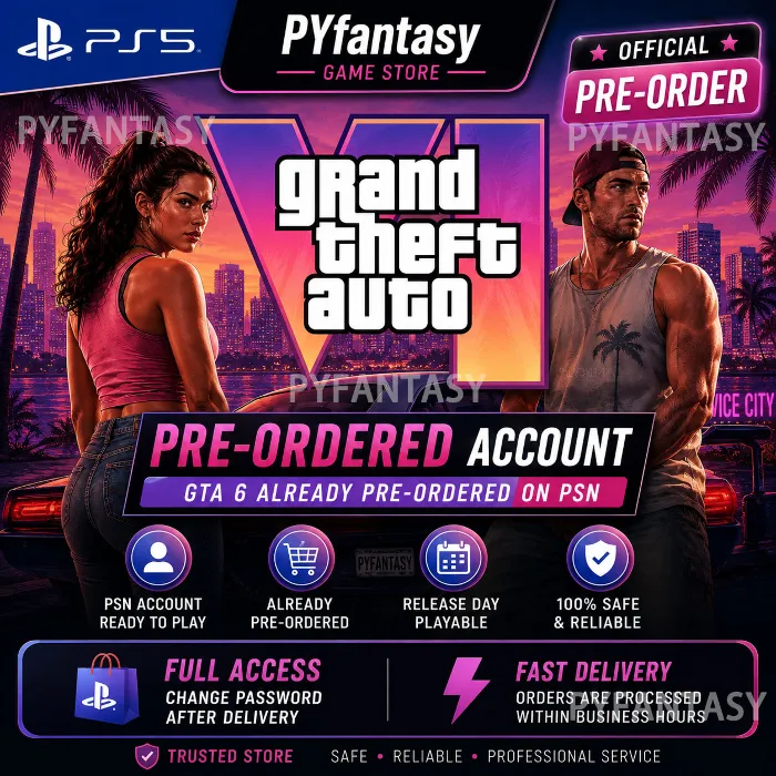 Grand Theft Auto VI (GTA 6) PSN Аккаунт с предзаказом · PS5