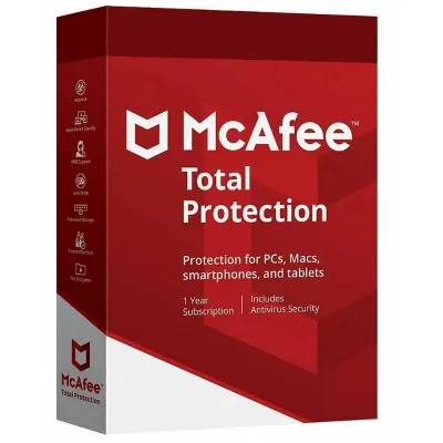 McAfee Total Protection | 10 ПК | 1 год | Ссылка для скачивания | Только для Windows - irongamers.ru