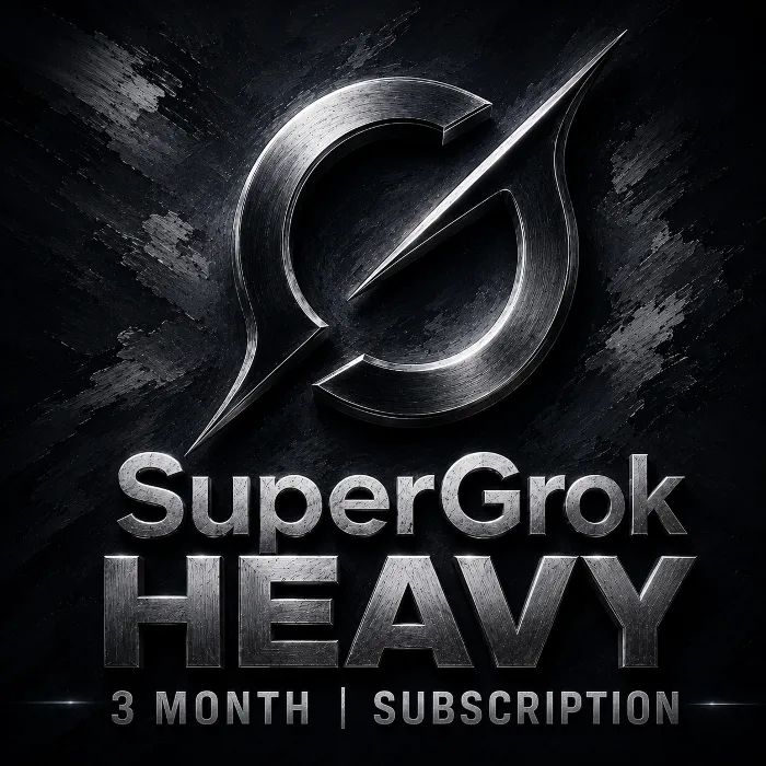 24 · 7 · Grok Ai · xAI · SuperGrok Heavy · 3 Месяца · Подписка