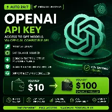 [АВТО 24/7] Баланс $100 | OpenAI API Key | GPT-5.6 | GPT-5.5 | Мгновенная выдача
