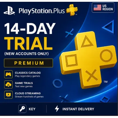 PlayStation Plus Premium: 14 Дней TRIAL Подписка USA | Только для новых аккаунтов - irongamers.ru