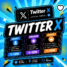 🚀 Twitter X Basic / Premium / Plus 1–12 Месяцев | 🛡️ ПОЛНАЯ ГАРАНТИЯ