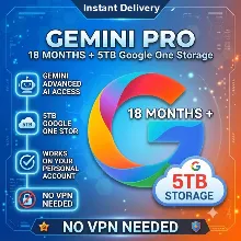 Ссылка для активации Gemini Pro на 18 месяцев | Мгновенный доступ