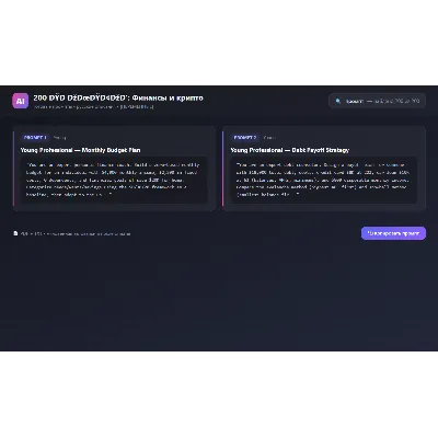 200 ПРОМПТОВ — ФИНАНСЫ И КРИПТО | AI 2026 | ChatGPT MidJourney - irongamers.ru