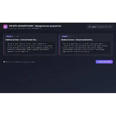 200 ПРОМПТОВ — ЮРИДИЧЕСКИЕ ДОКУМЕНТЫ | AI 2026 | ChatGPT MidJourney