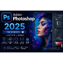 Adobe Photoshop 2025 для Windows | Lifetime License | Цифровой Серийный Номер
