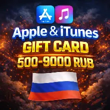 ПОДАРОЧНАЯ КАРТА APPLE ITUNES РОССИЯ | 500-9000 РУБЛЕЙ | GIFT CARD APP STORE RU