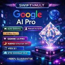 Google AI Pro 6+ месяцев | Gemini Pro | Veo 3.1 | 5 ТБ Google Диск | Активация