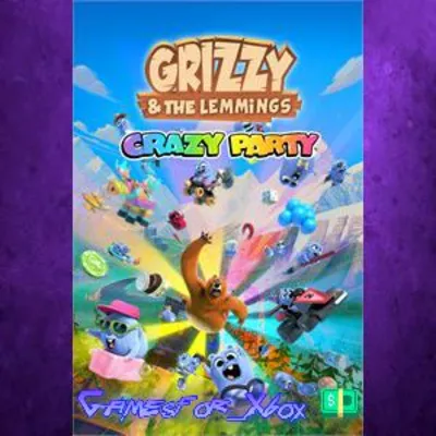 Grizzy and the Lemmings - Crazy Party XBOX - irongamers.ru