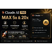Claude AI PRO | MAX 5x и 20x | БЕЗ ЛОГИНА И ВЕРИФИКАЦИИ | НА ВАШЕМ АККАУНТЕ
