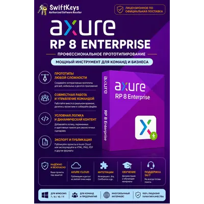Axure RP 11 EDU | Подписка на 1 год | Личный аккаунт - irongamers.ru