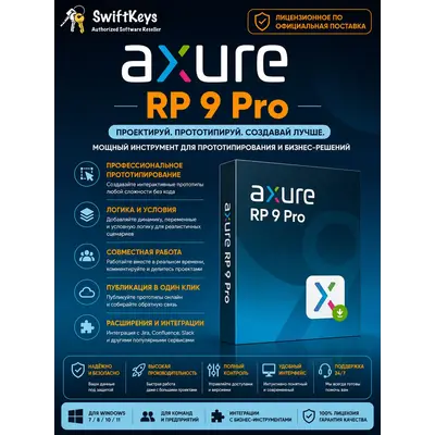 Axure RP 9 Enterprise / Бессрочная лицензия - irongamers.ru