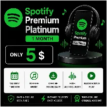 Spotify Premium Platinum — 1 Month | Own Account Activation
