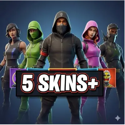 Fortnite 5–10 Скины аккаунта — ПК, PS4, XBOX SWITCH - irongamers.ru