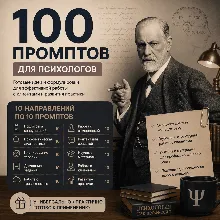 100 промптов ChatGPT для психологов — AI Psychology Pro 2026: консультации, анализ