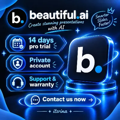 Beautiful AI — PRO на 14 дней | Личный аккаунт (Автовыдача) - irongamers.ru