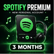 🎵 Spotify Premium – New Personal Account | 3-Month Subscription | Fast Delivery